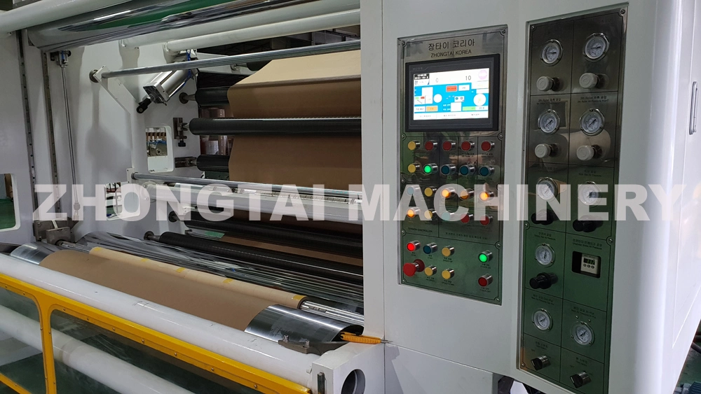 Jumbo Paper Rolls Slitting Rewinder Machine with Automatic Knife Moving System