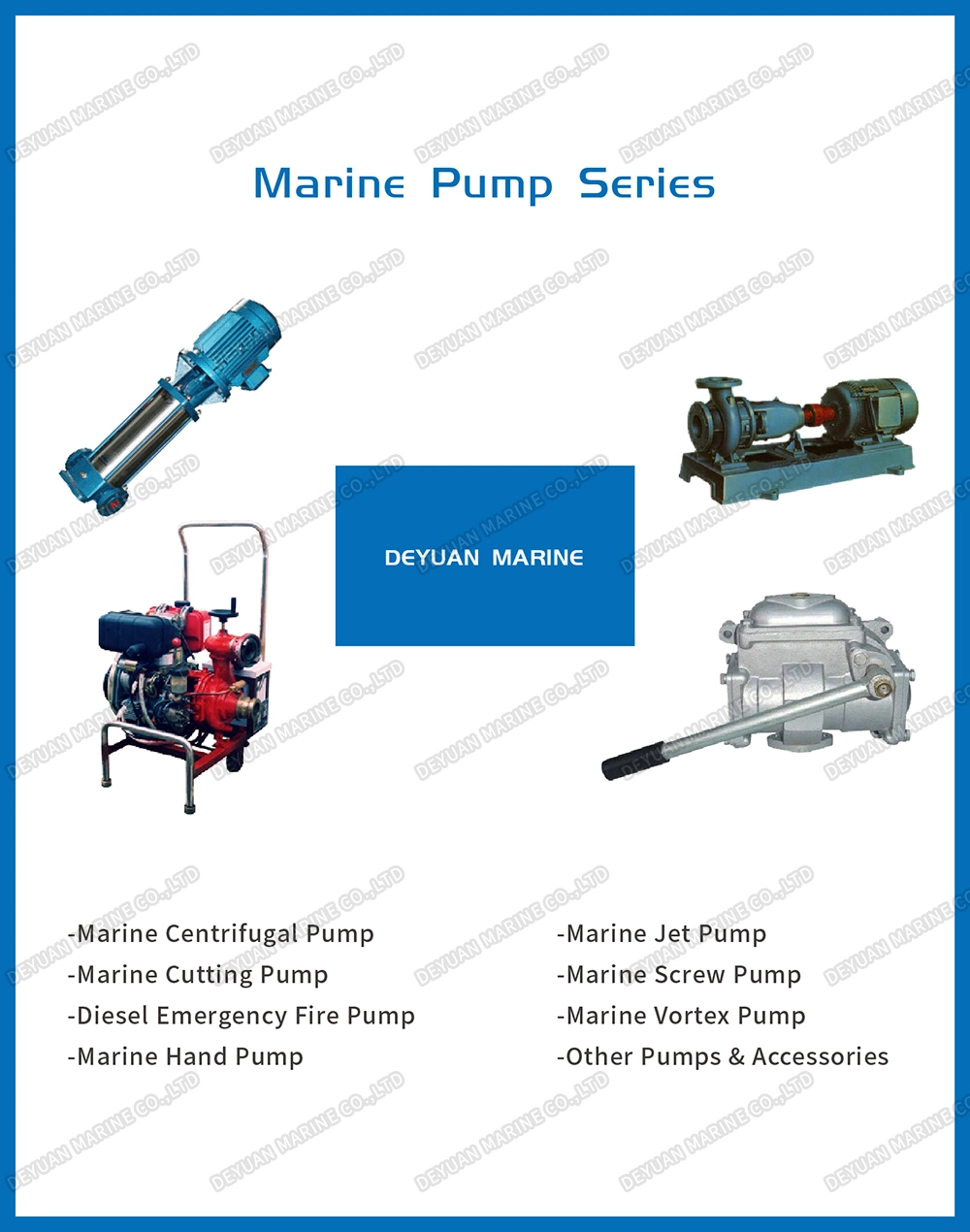 CS Series Marine Hand Pump