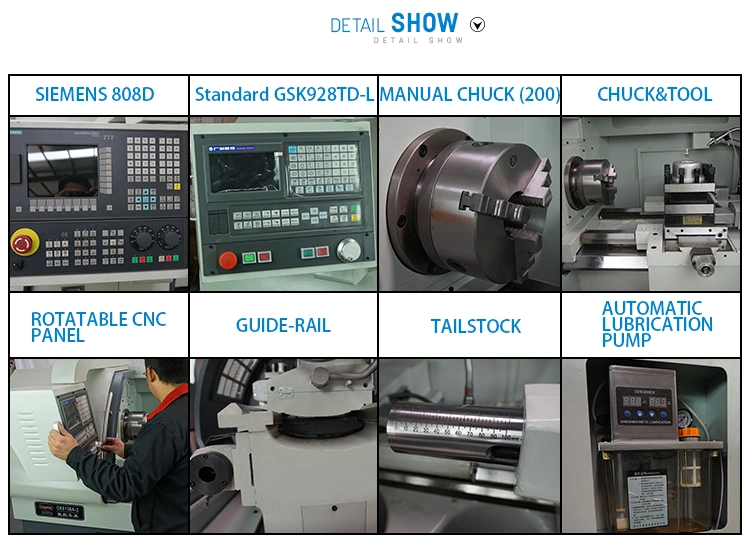 Ck Series Horizontal Automatic CNC Lathe Machine